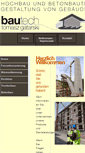 Mobile Screenshot of bautech.info