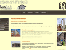 Tablet Screenshot of bautech.info